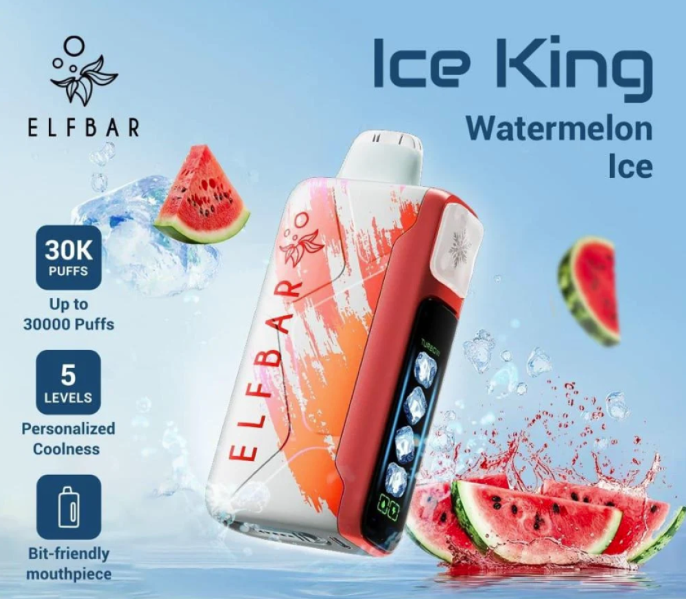 Elf Bar Ice King 30K拋棄式|五檔清涼度調節|30000口冰涼體驗:圖片 6